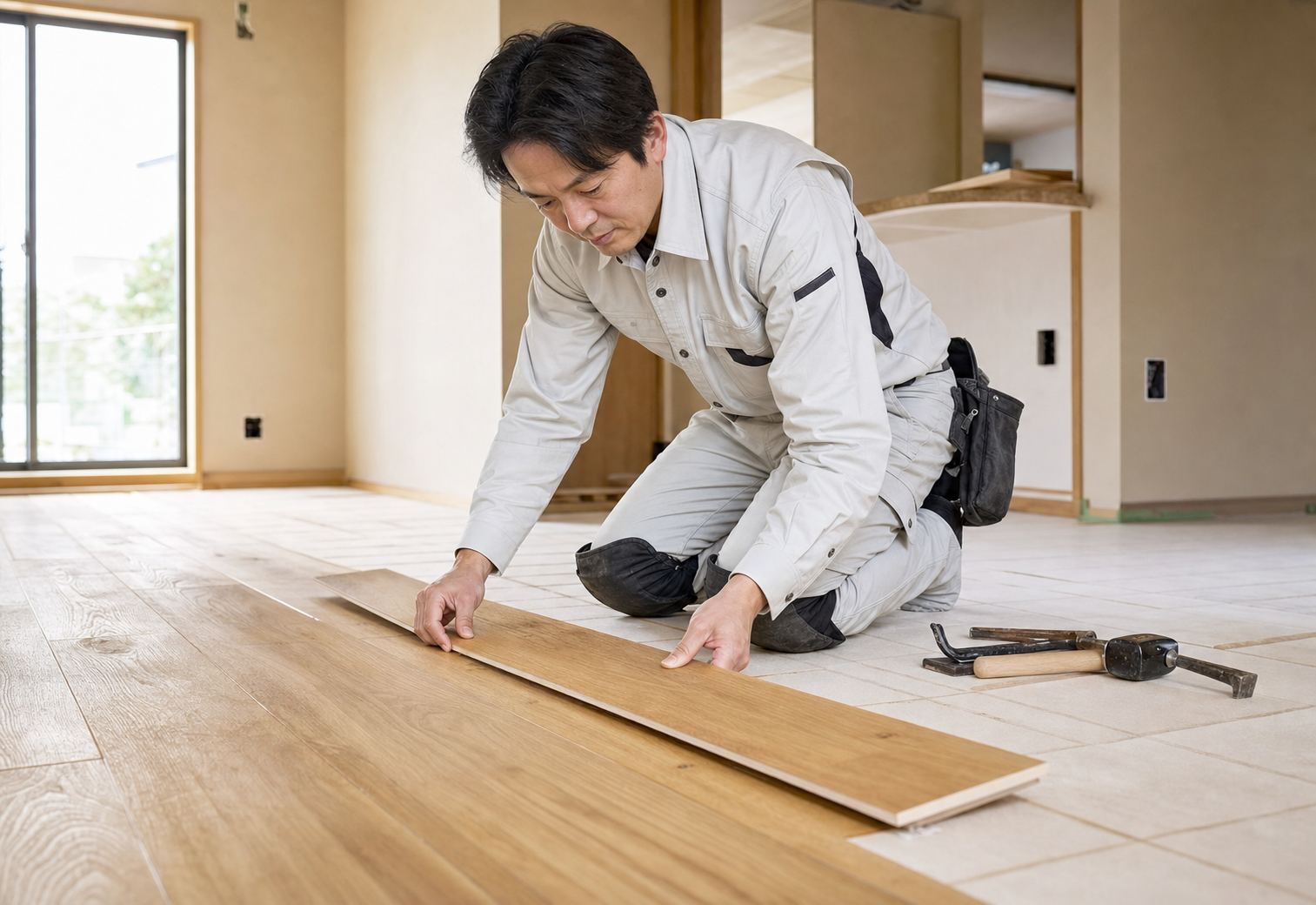 施工中の現場